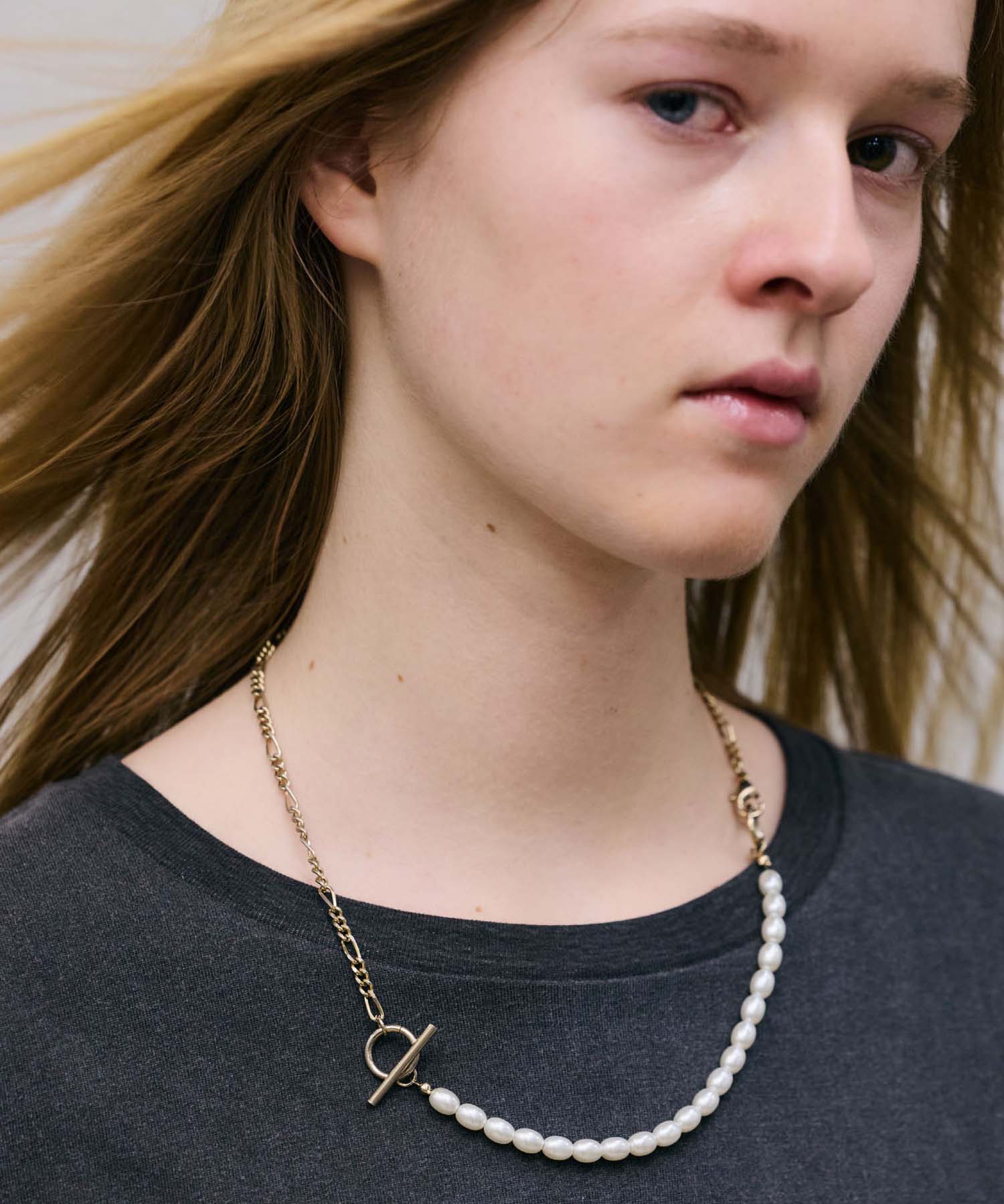 くるま様 パールネックレス同梱 前田大輔さま 衣装協力】 Pearl &RMS necklace（パールネックレスのみ