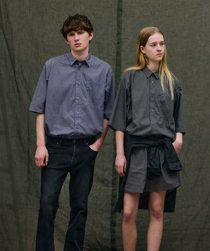 Dot pattern Utility Shirt
