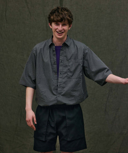 Dot pattern Utility Shirt