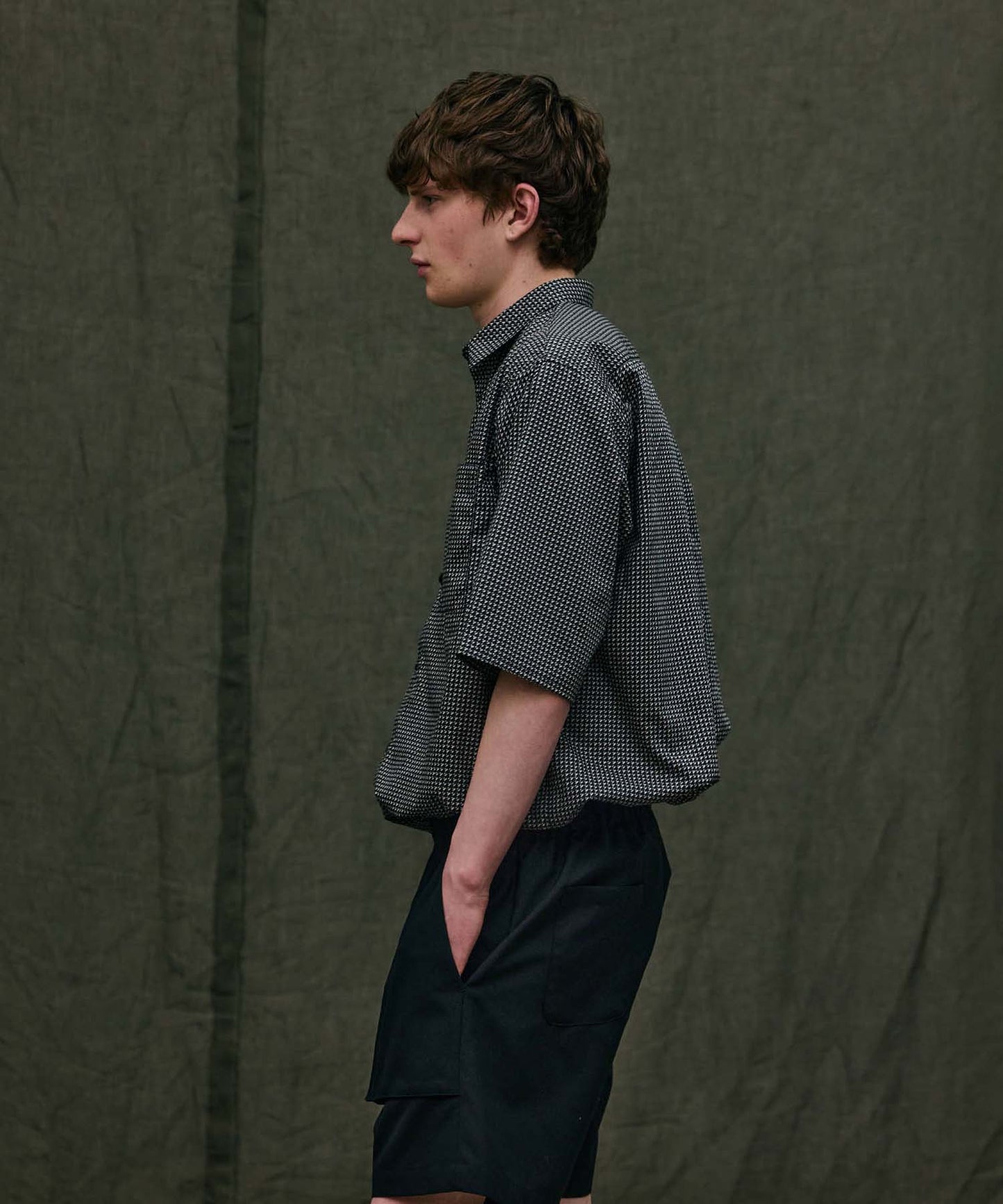 Dot pattern Utility Shirt
