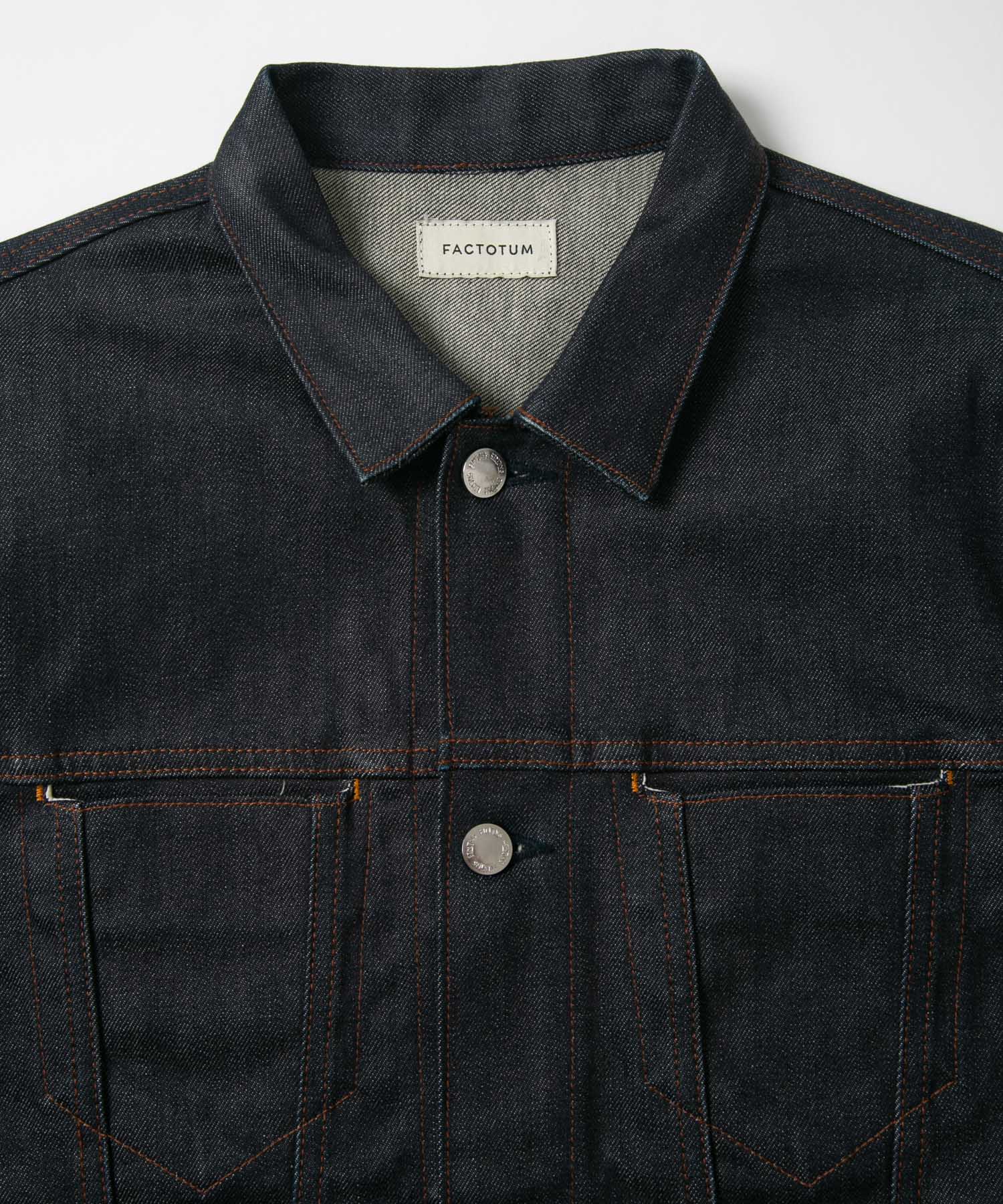 Rigid Denim 3rd Type Jacket – FACTOTUM