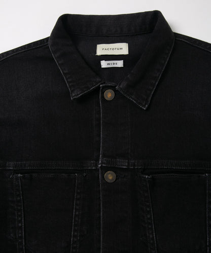 E Denim Wide 3rd Type Jacket