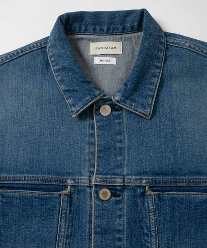 E Denim Wide 3rd Type Jacket