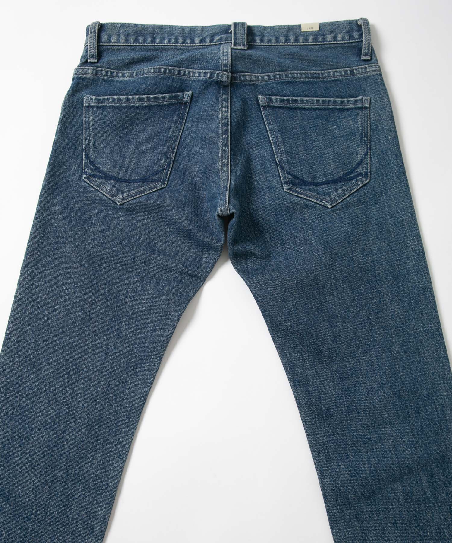 Organic Denim Washed Tapered ”Jack”