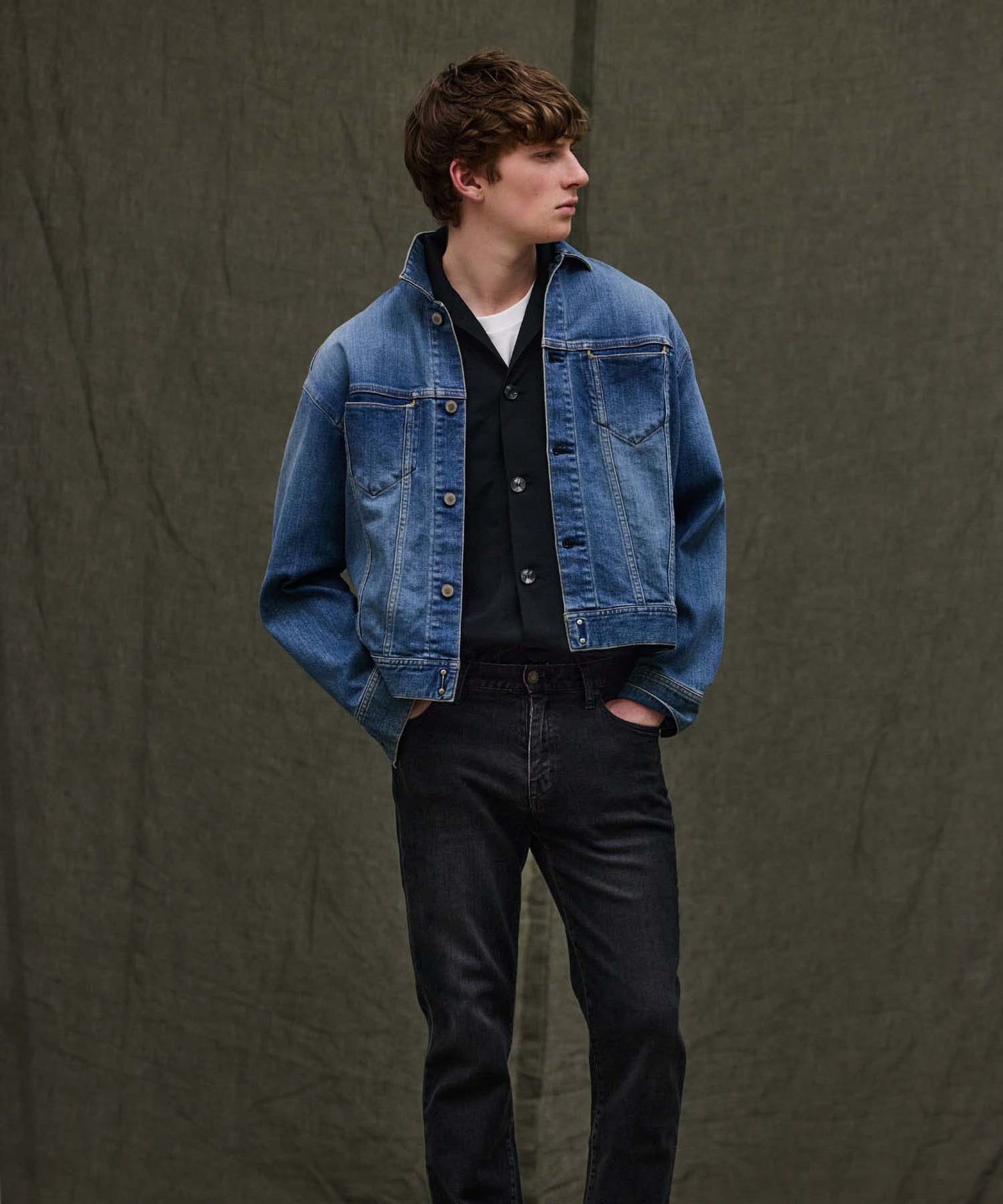 E Denim Wide 3rd Type Jacket