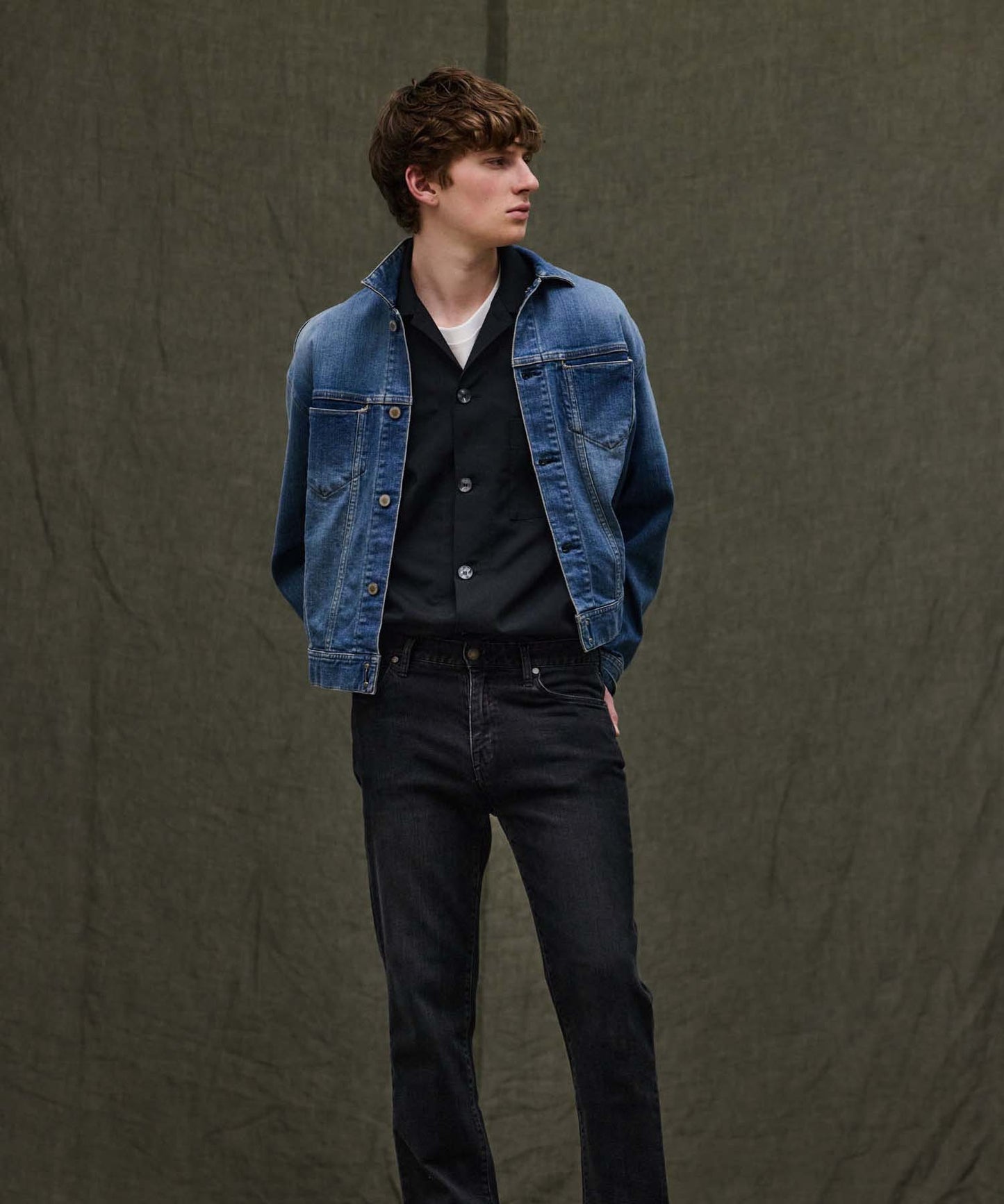 E Denim Wide 3rd Type Jacket