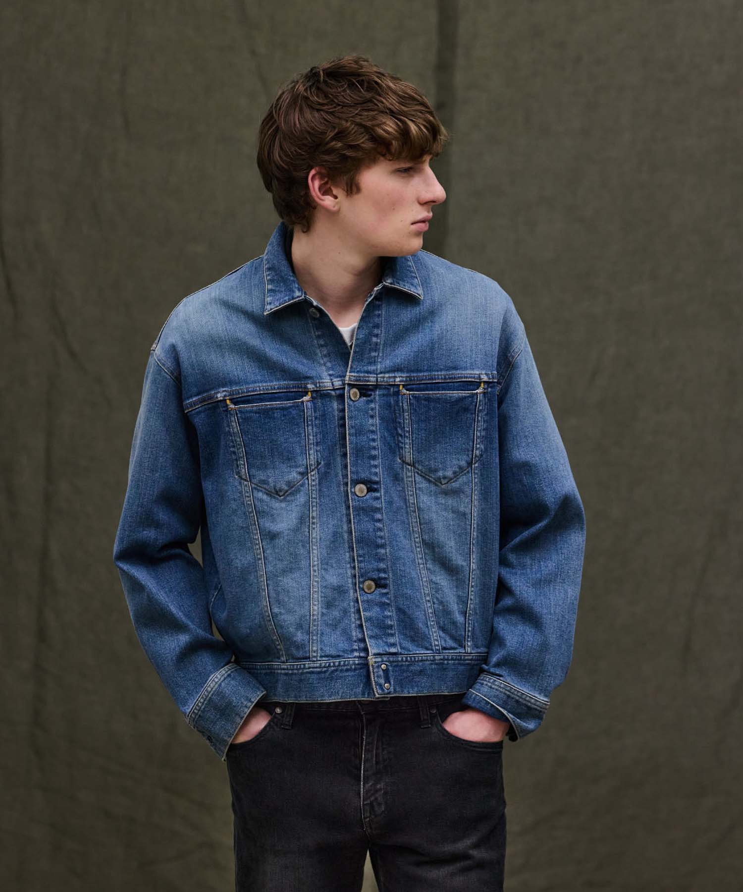 E Denim Wide 3rd Type Jacket – FACTOTUM