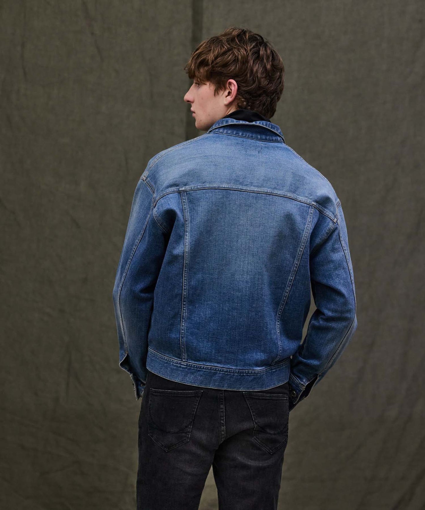 E Denim Wide 3rd Type Jacket