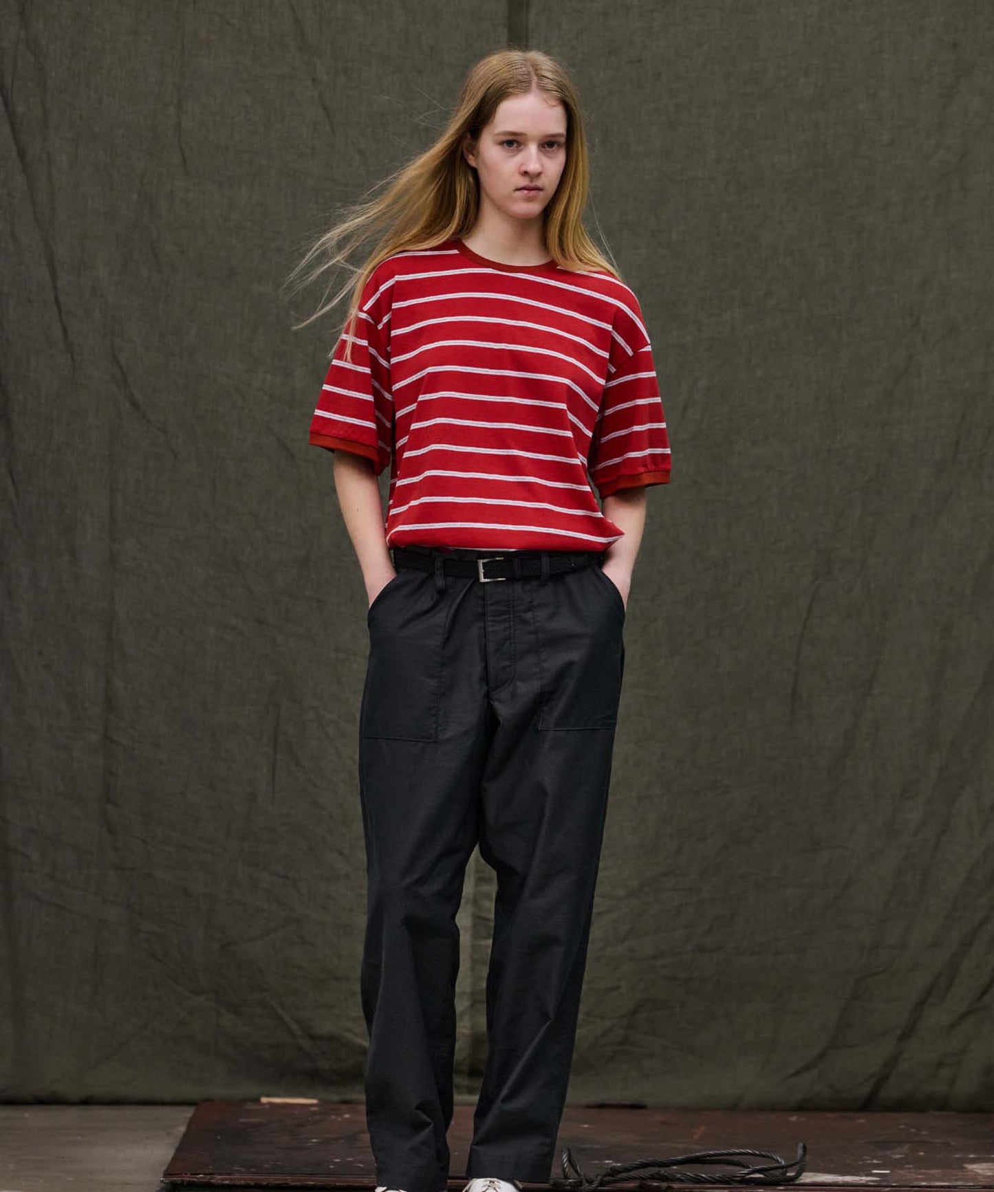 Retro Border Jersey S/S-T