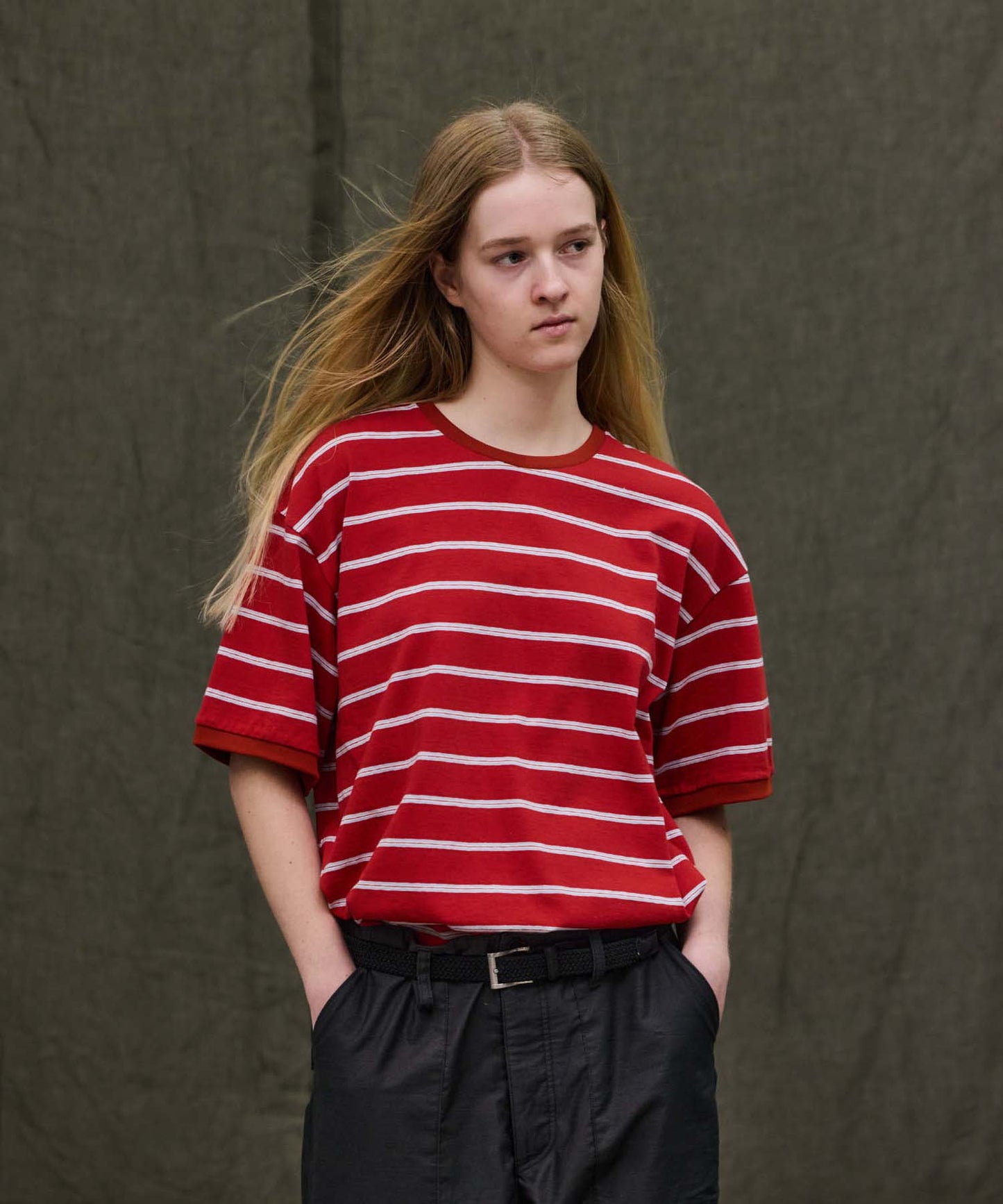Retro Border Jersey S/S-T