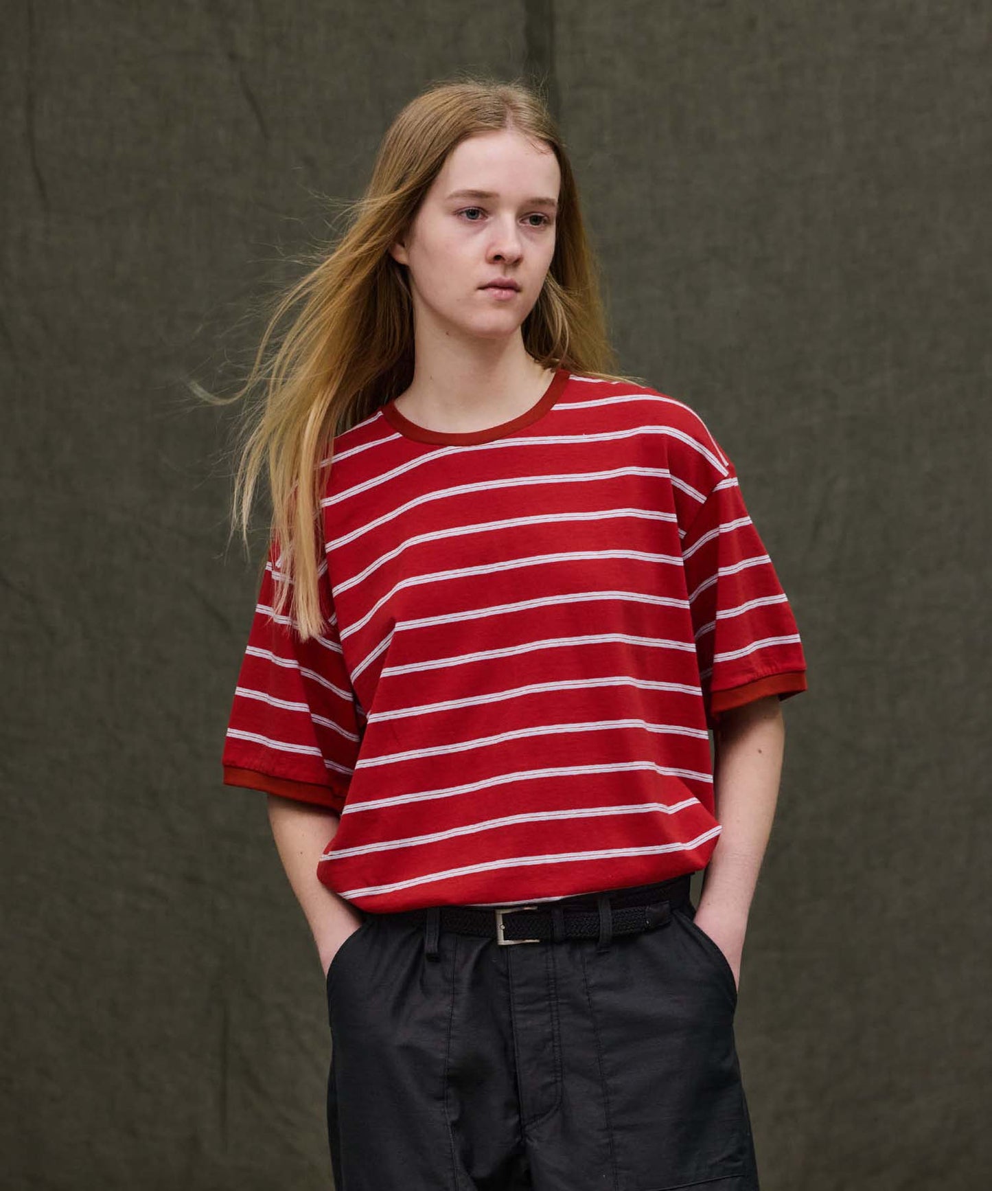 Retro Border Jersey S/S-T