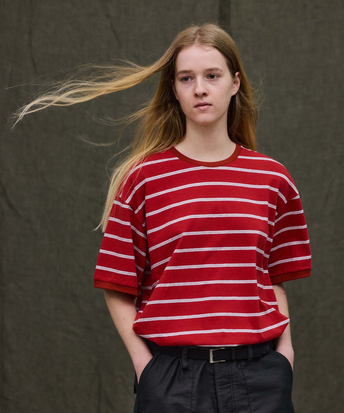 Retro Border Jersey S/S-T