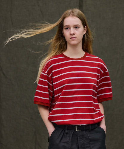 Retro Border Jersey S/S-T