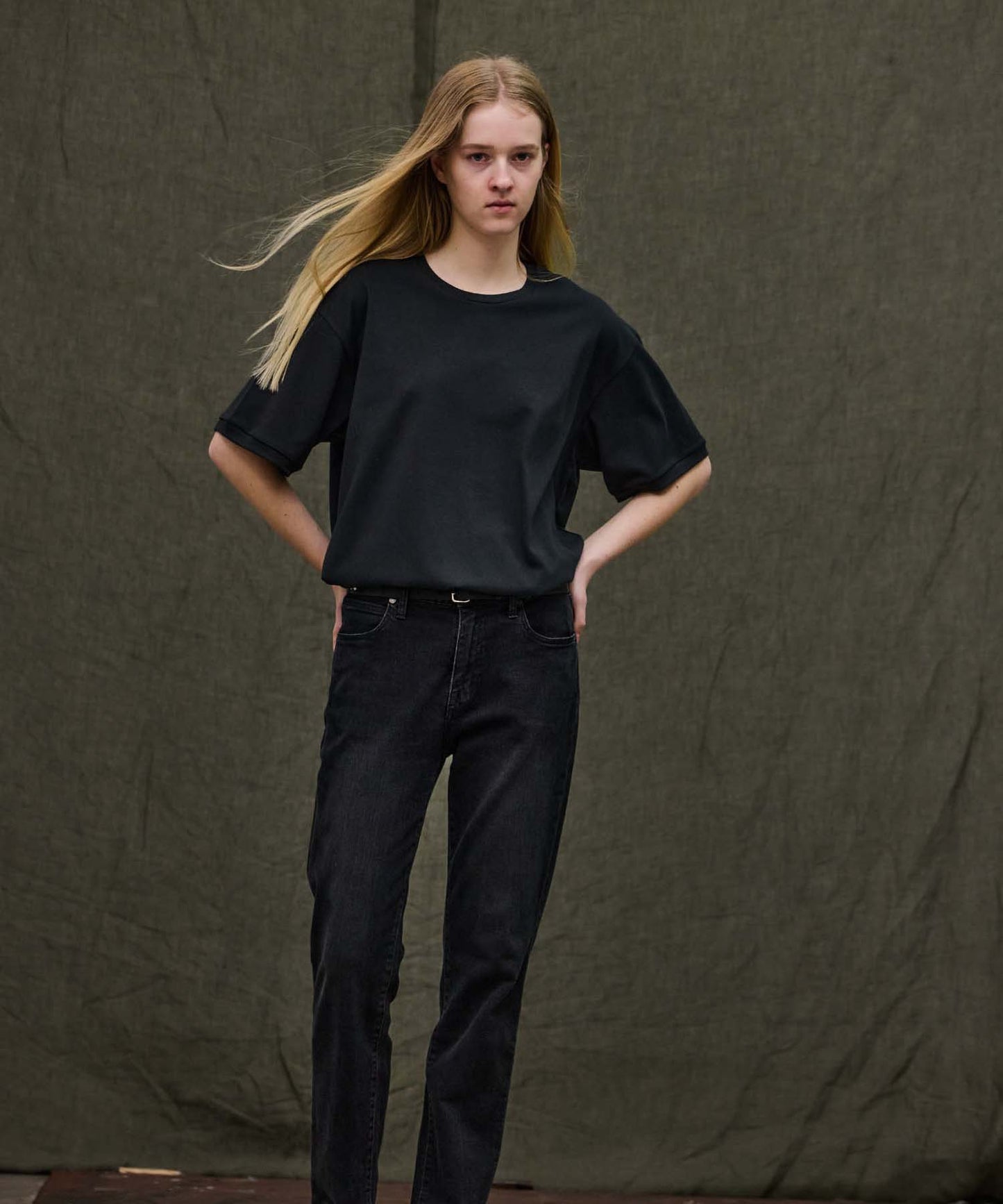 E Denim Straight ”Charles”