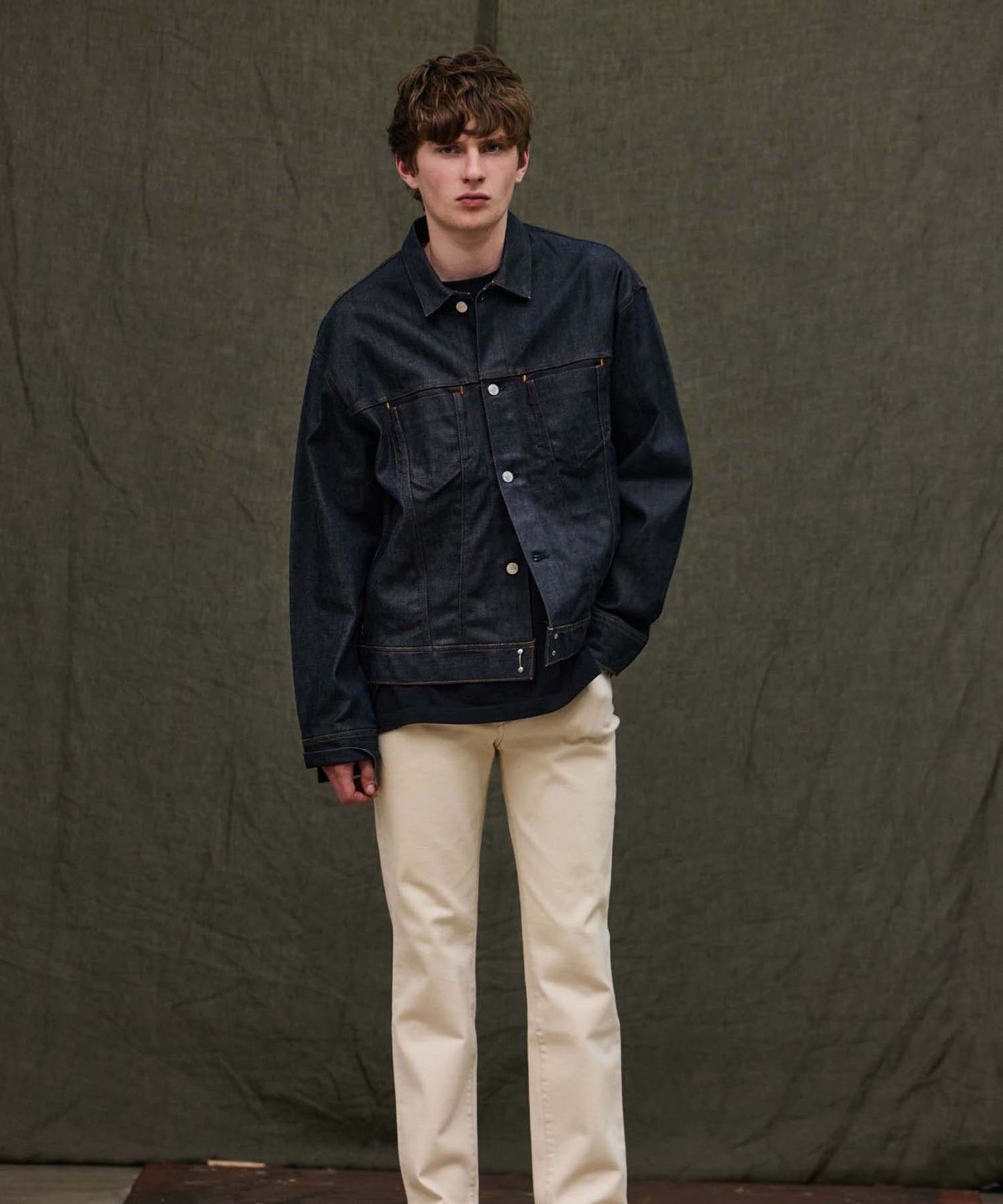 Rigid Denim Wide 3rd Type Jacket