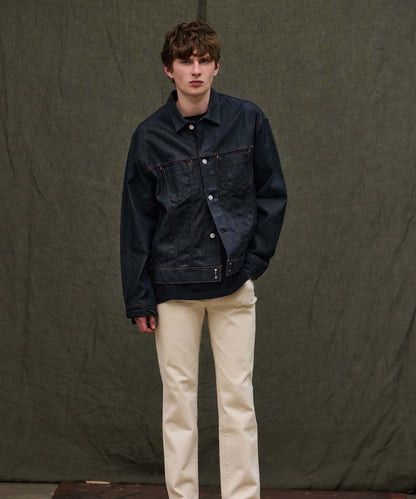 Rigid Denim Wide 3rd Type Jacket