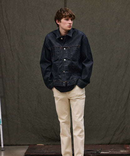 Rigid Denim Wide 3rd Type Jacket