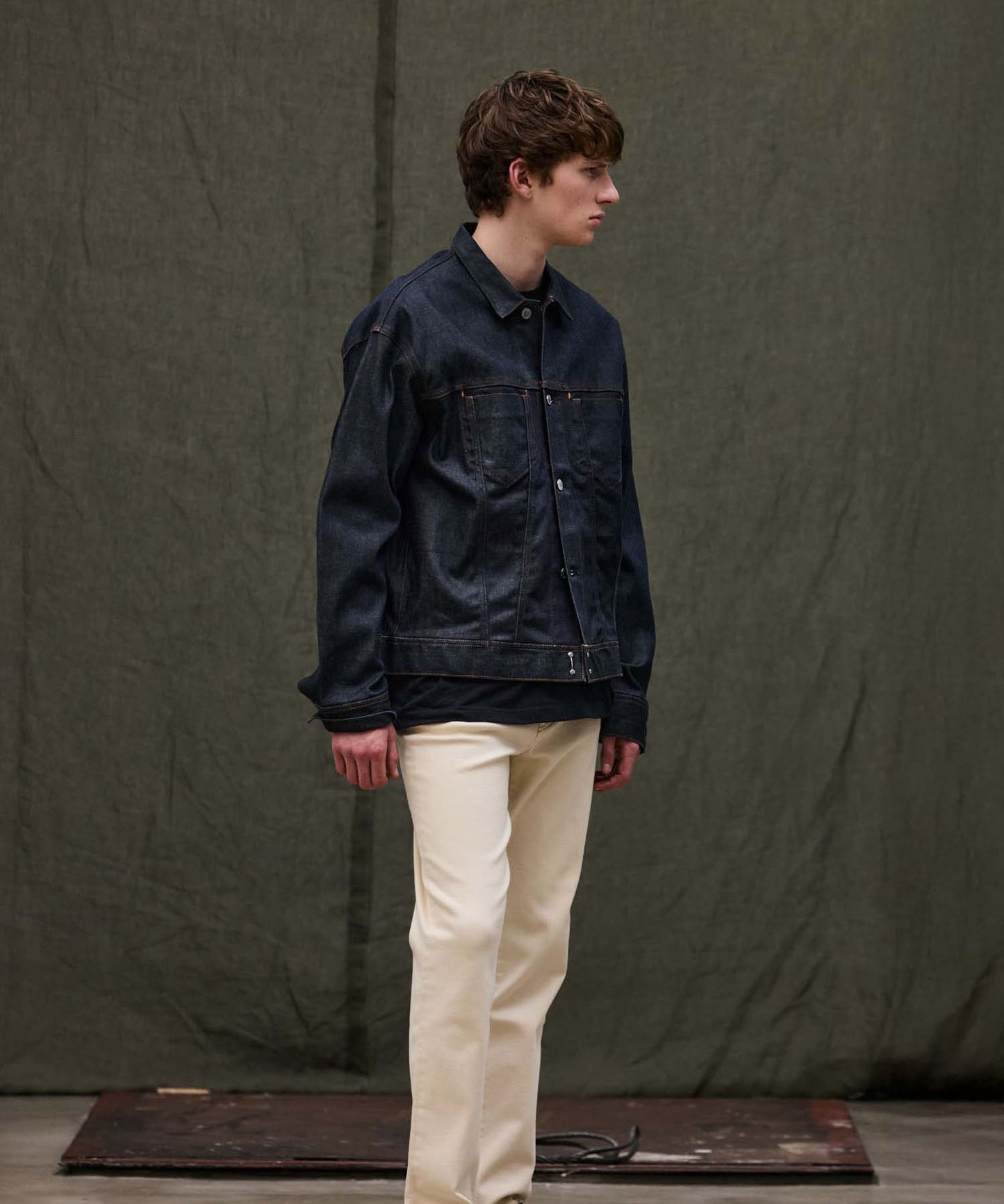 Rigid Denim Wide 3rd Type Jacket