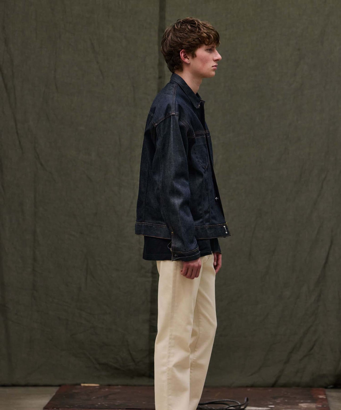 Rigid Denim Wide 3rd Type Jacket