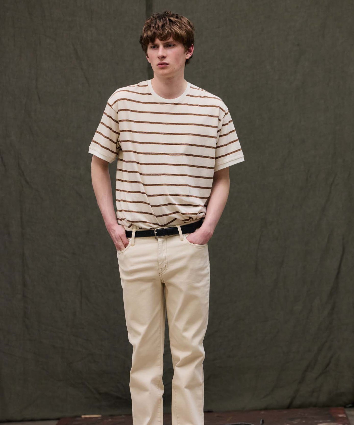 Retro Border Jersey S/S-T
