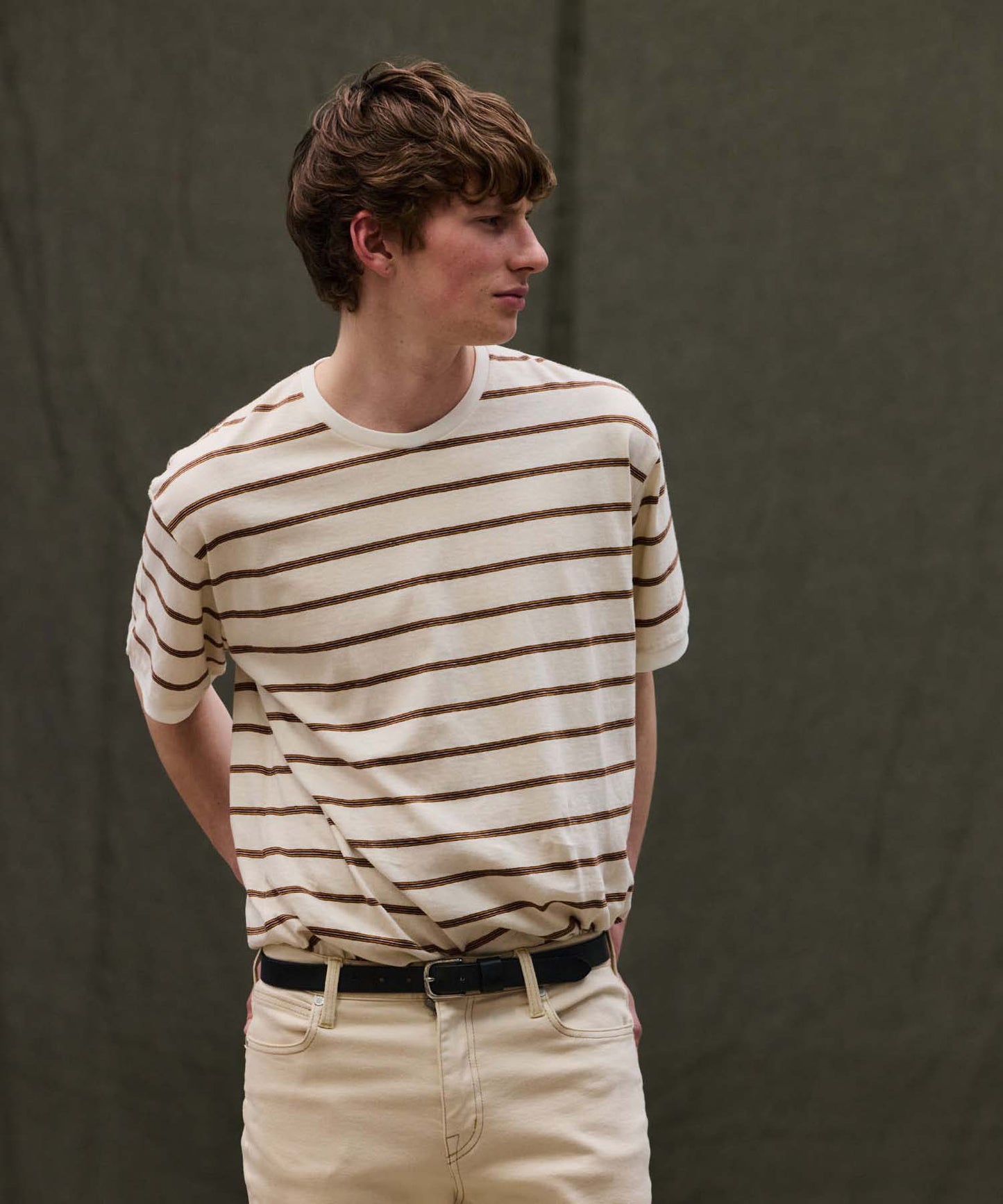 Retro Border Jersey S/S-T