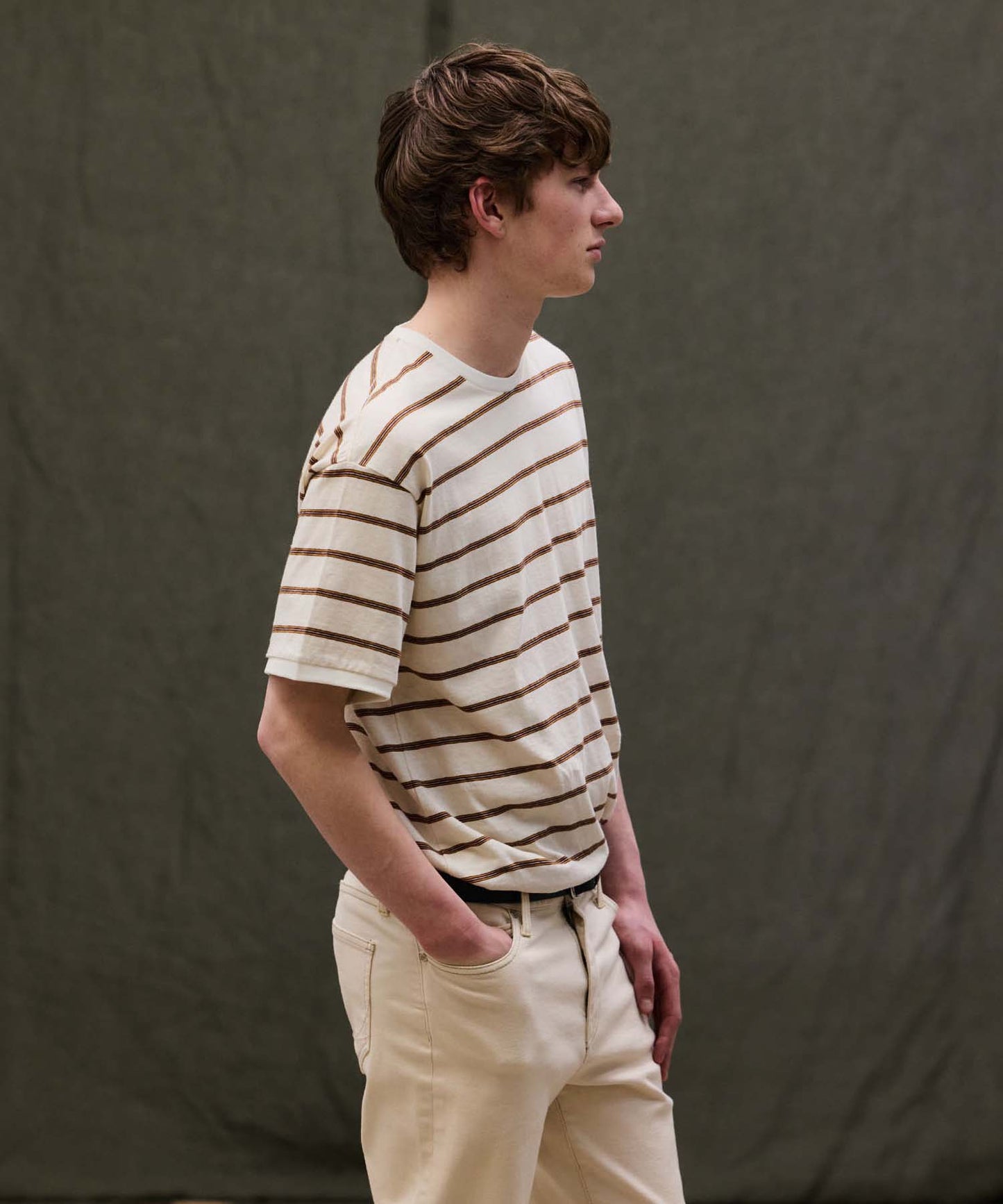 Retro Border Jersey S/S-T