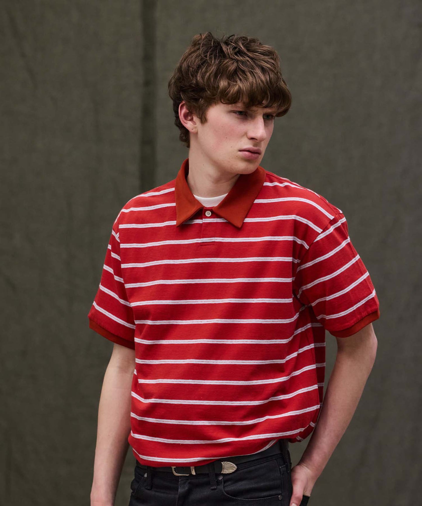 Retro Border Jersey S/S-POLO