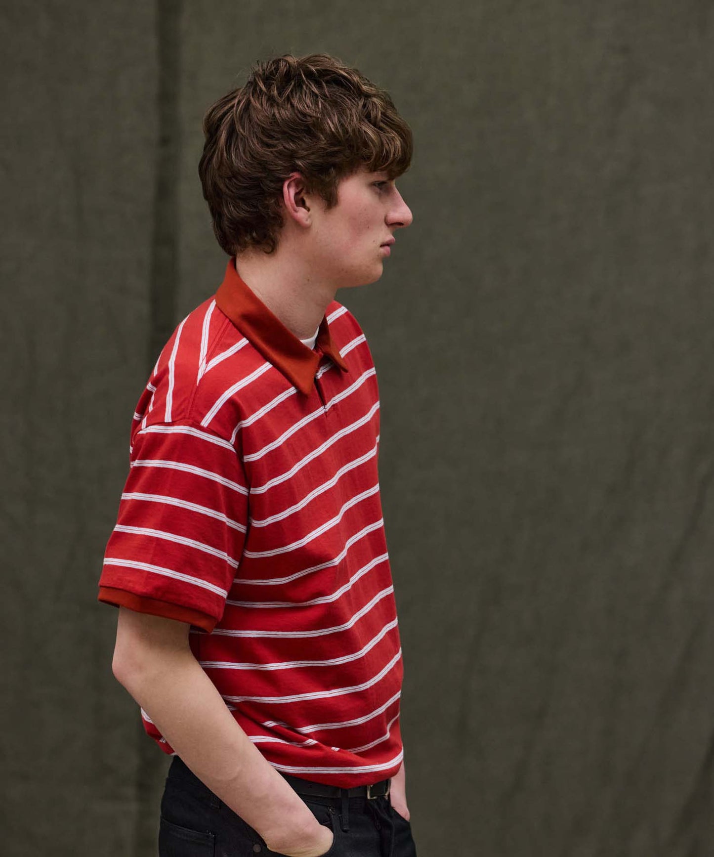 Retro Border Jersey S/S-POLO