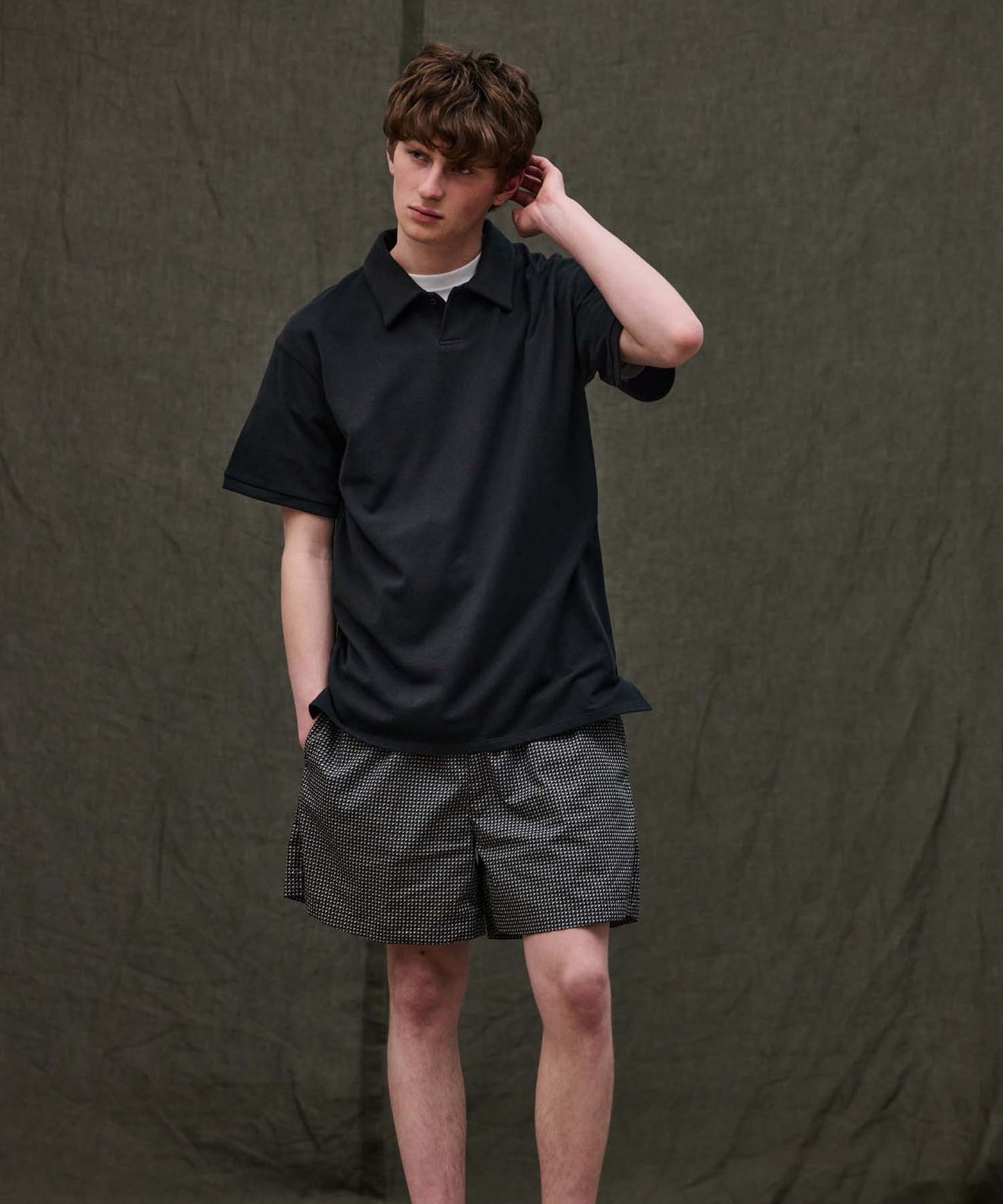 ＜予約：5月中納期＞Seed Stitch Jersey S/S-POLO