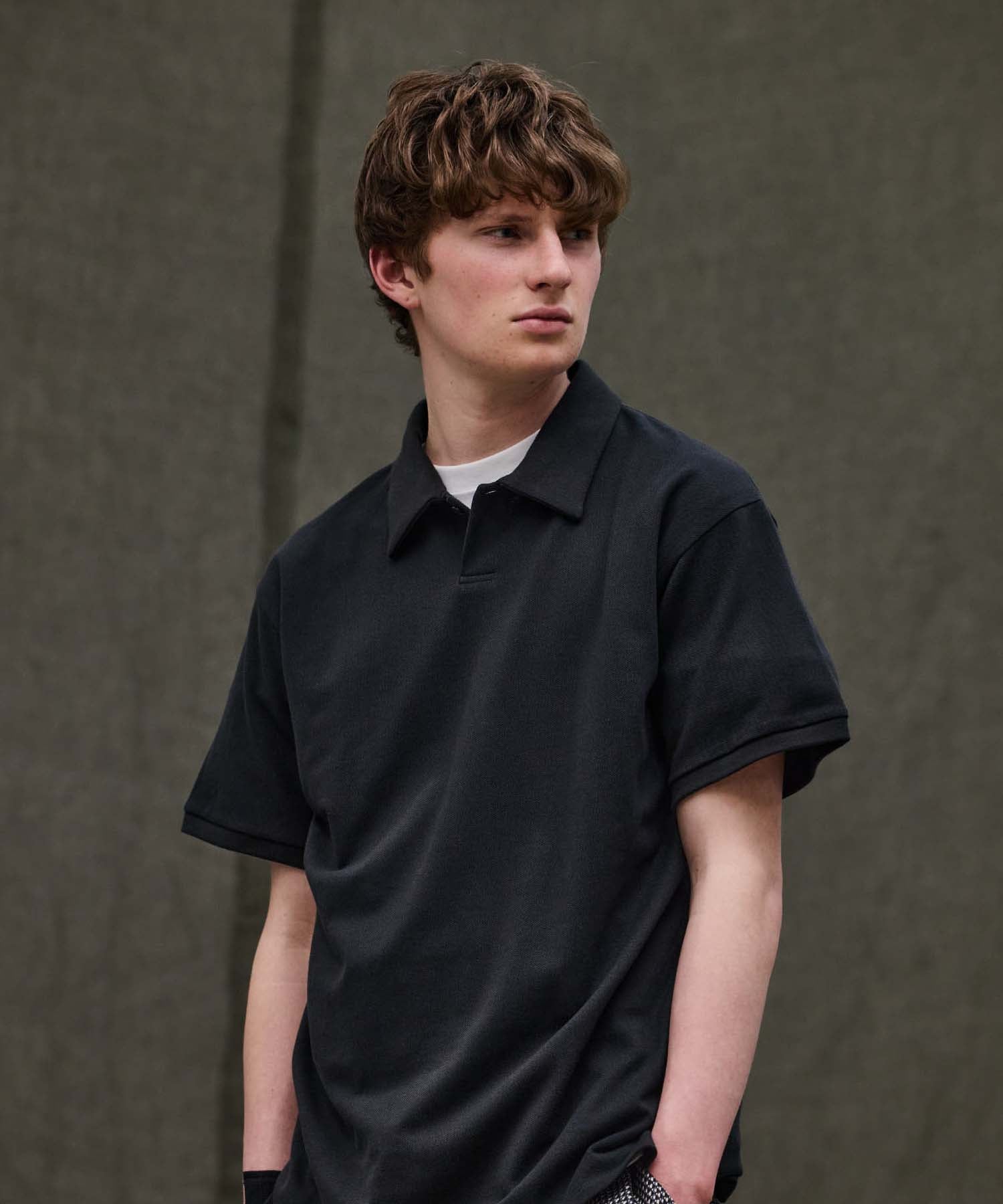 Seed Stitch Jersey S/S-POLO – FACTOTUM