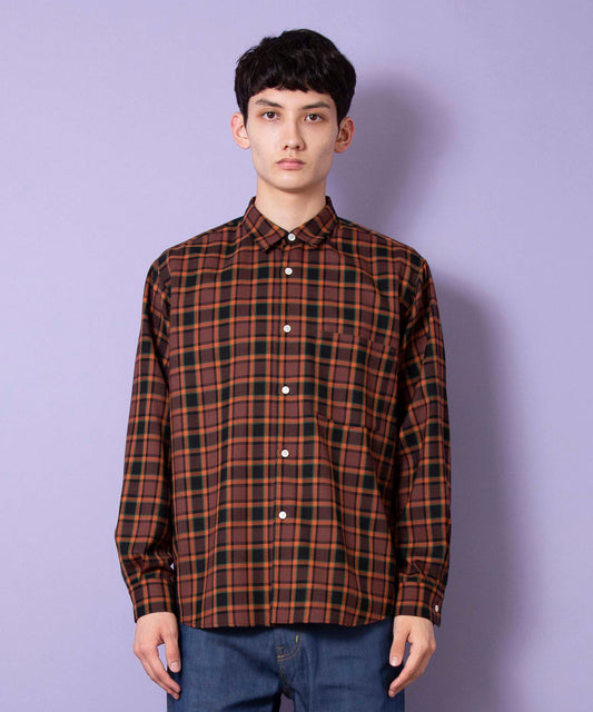 T/W Check Wide Shirt