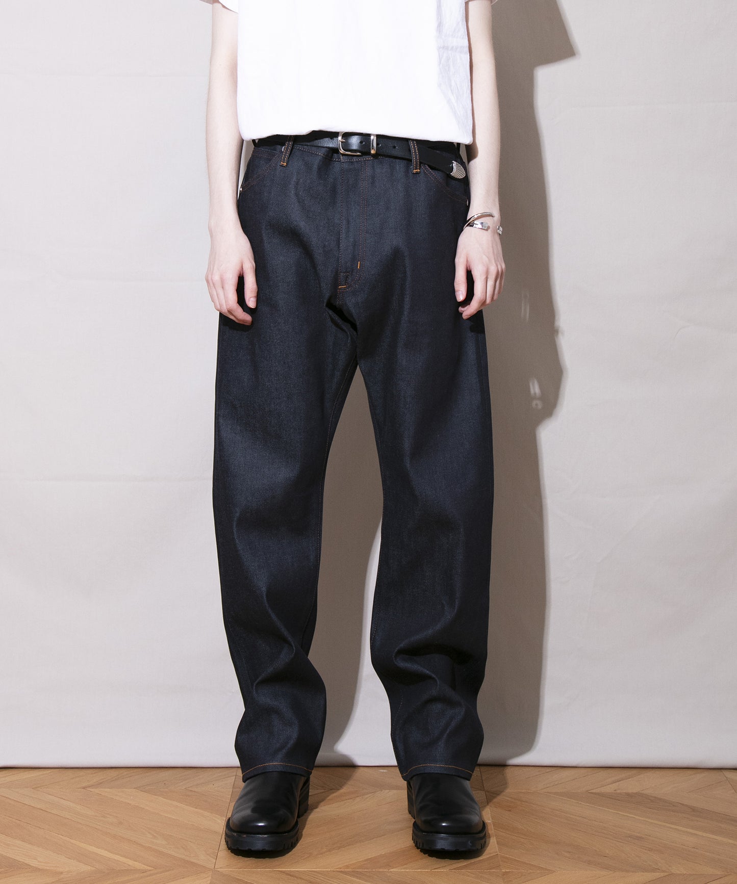 Rigid  Denim Baggy ”Poul"