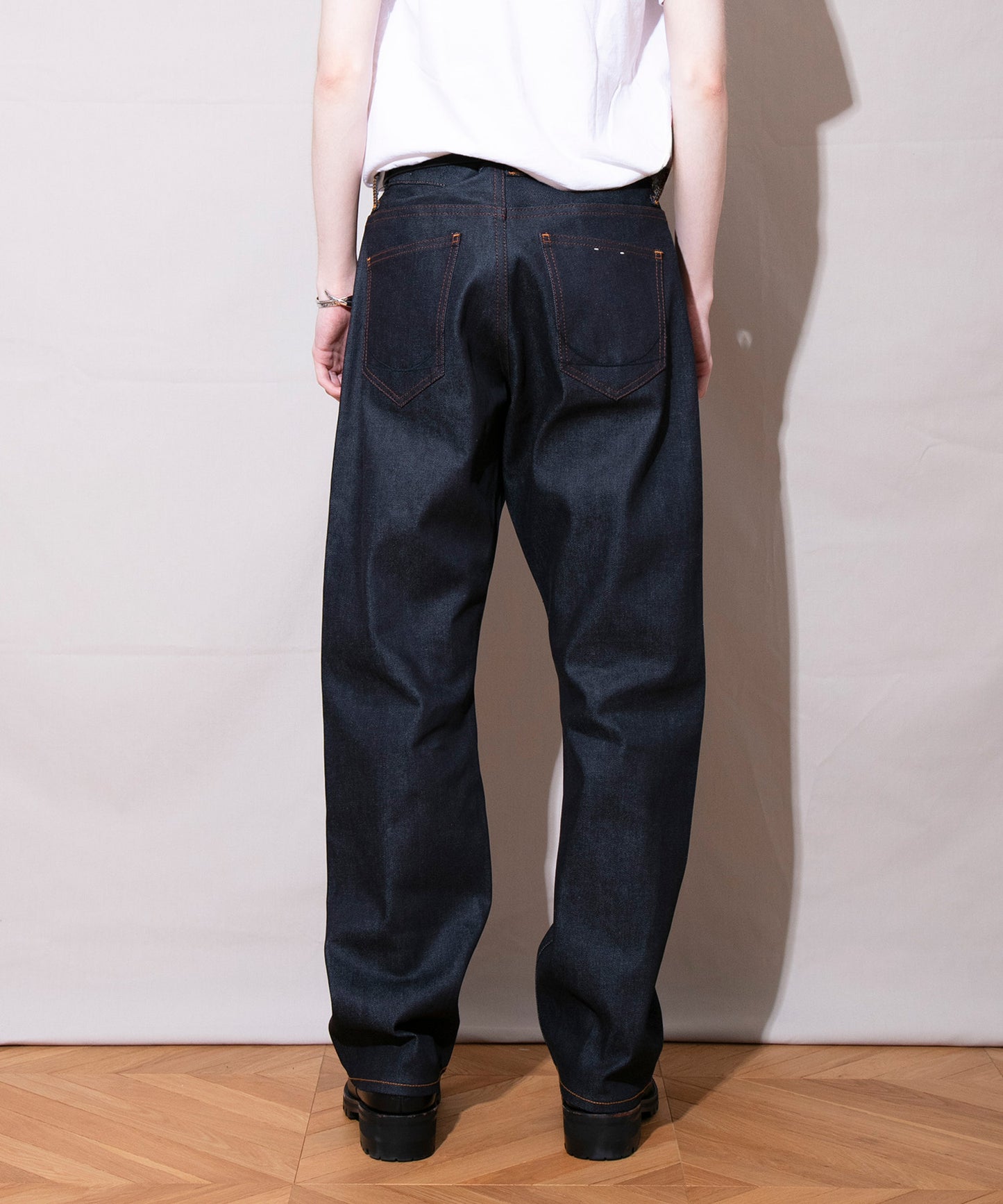 Rigid  Denim Baggy ”Poul"