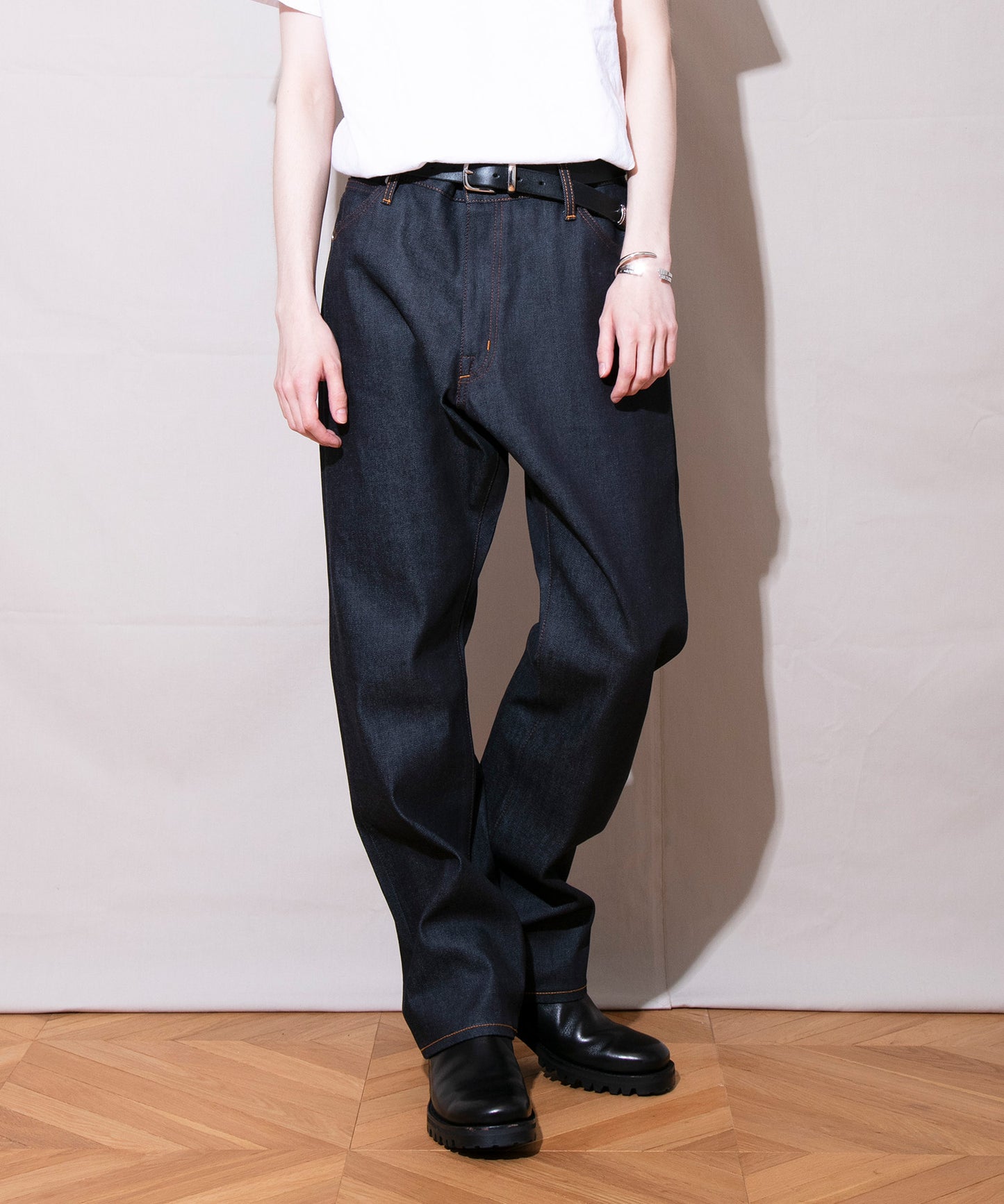 Rigid  Denim Baggy ”Poul"