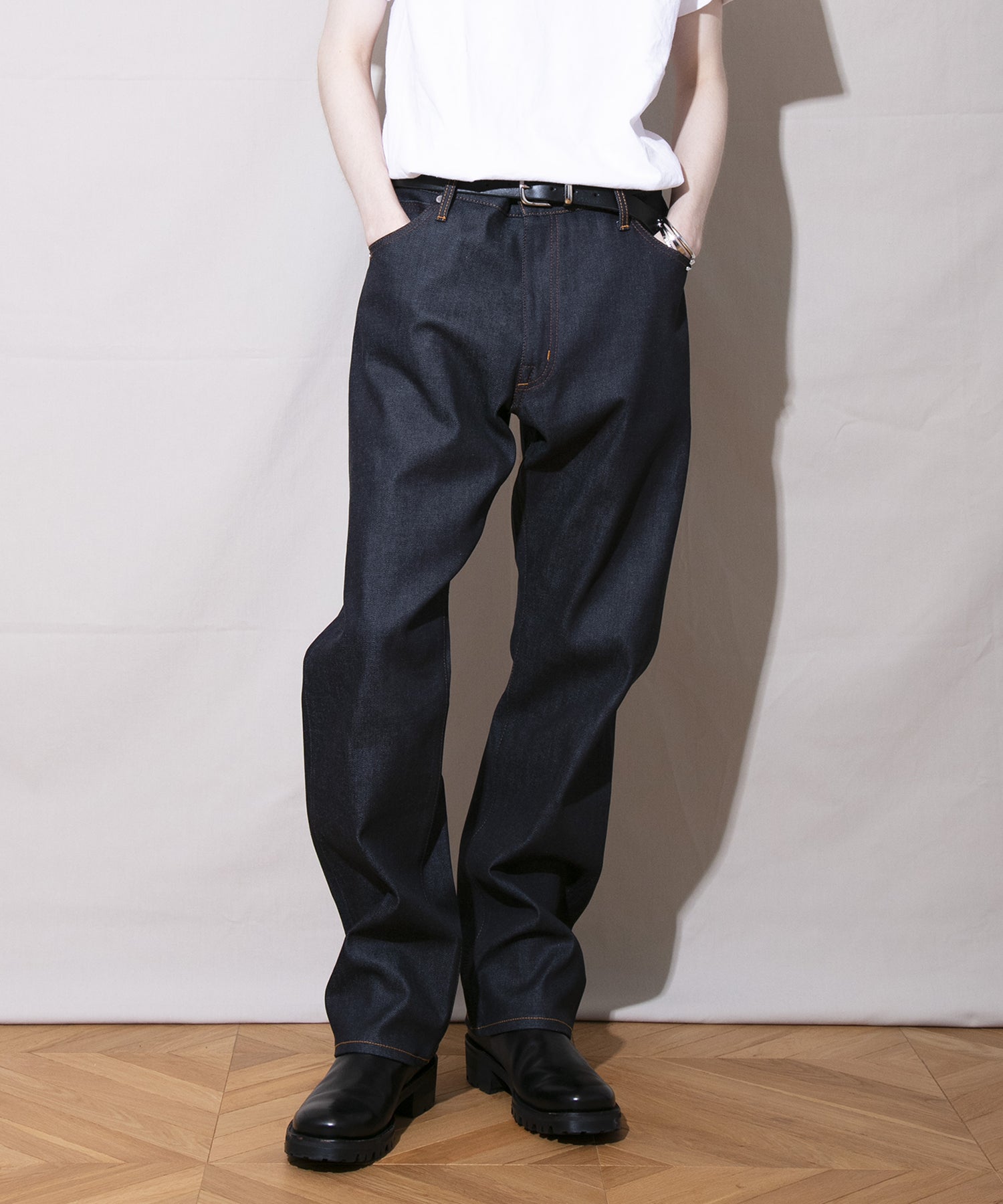 Rigid Denim Baggy ”Poul