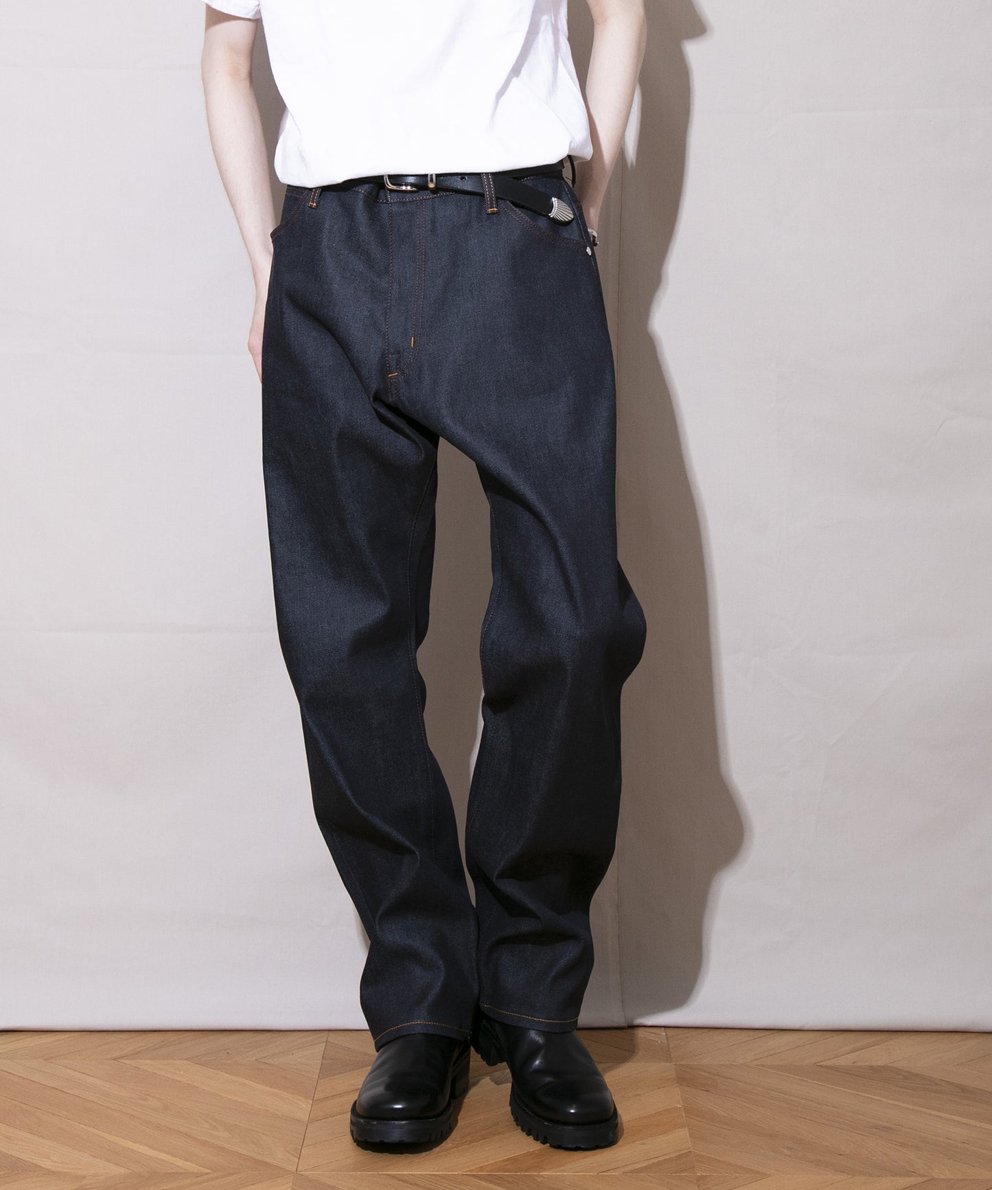 Rigid  Denim Baggy ”Poul"