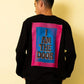 Heavy weight print T L/S DOOR