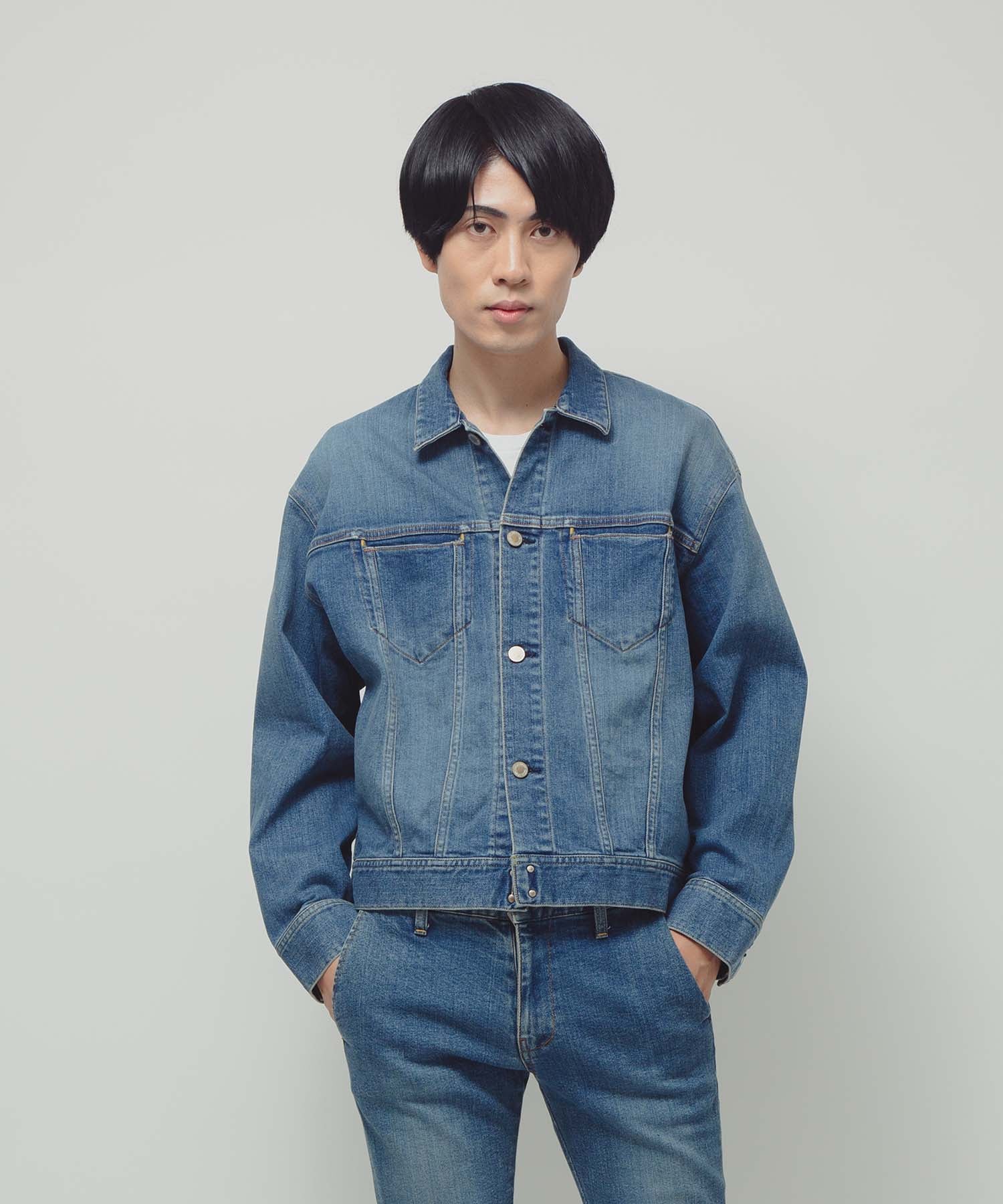 E Denim Wide 3rd Type Jacket