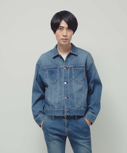 E Denim Wide 3rd Type Jacket