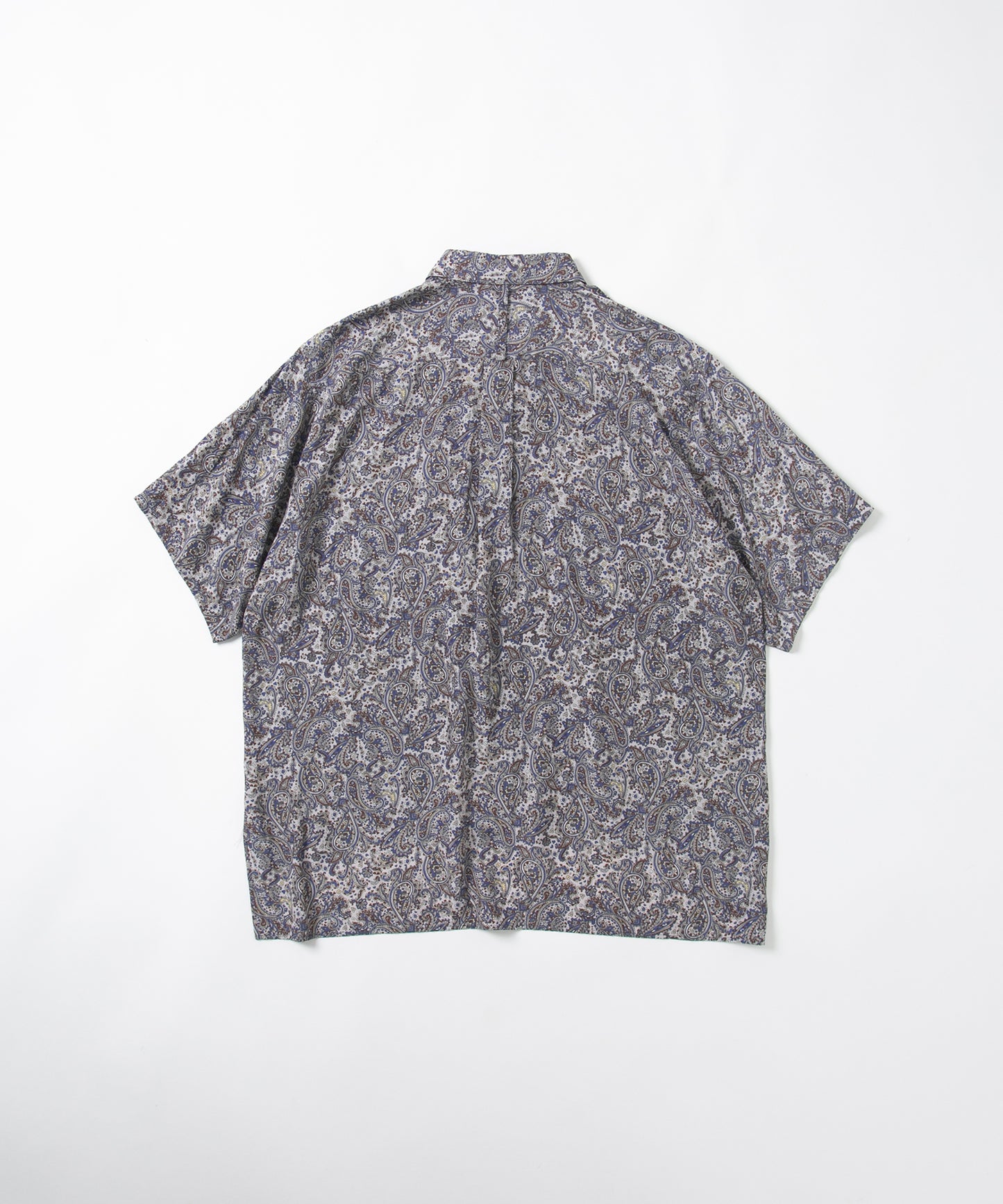 Paisley Printed Short Sleeve Shirt