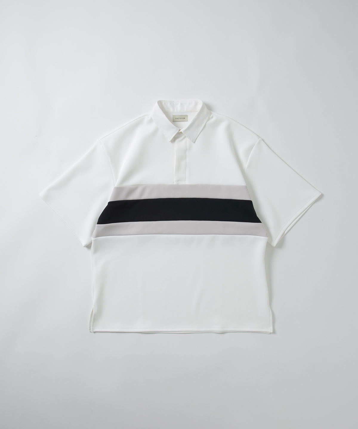Aqua Jersey Polo Neck – FACTOTUM