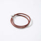 Leather Cord Double Bracelet