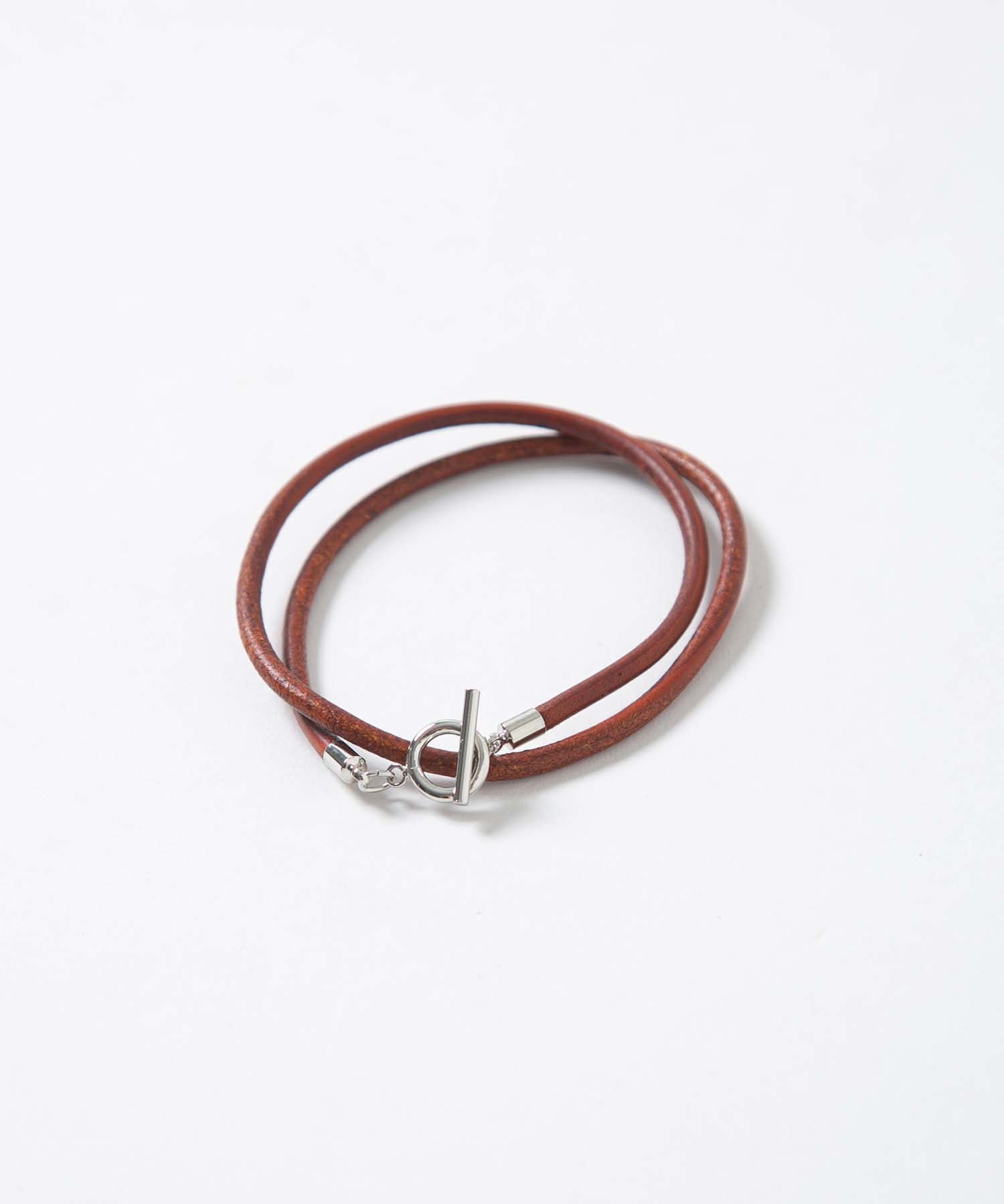 Leather Cord Double Bracelet