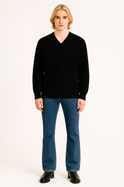 ＜予約: 12月上旬納品予定＞5G Seed Stitch V Knit