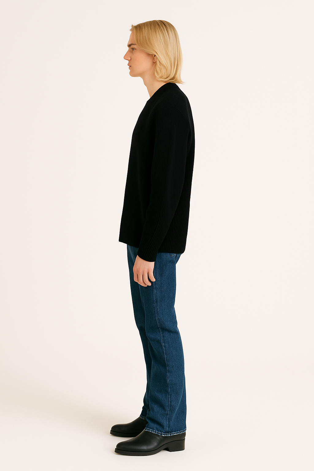 ＜予約: 12月上旬納品予定＞5G Seed Stitch V Knit