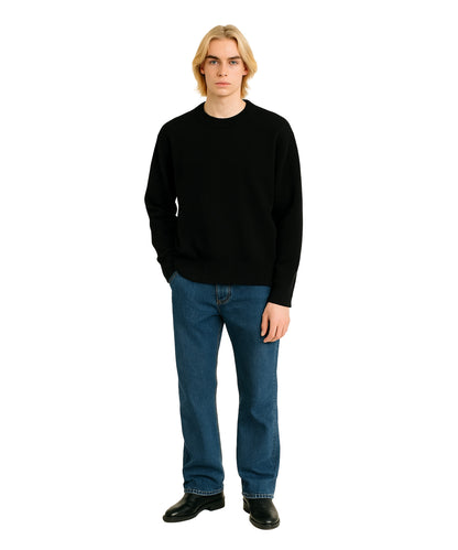 ＜予約: 12月上旬納品予定＞5G Seed Stitch Crew Knit