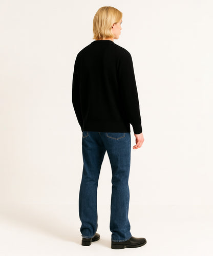 ＜予約: 12月上旬納品予定＞5G Seed Stitch Crew Knit