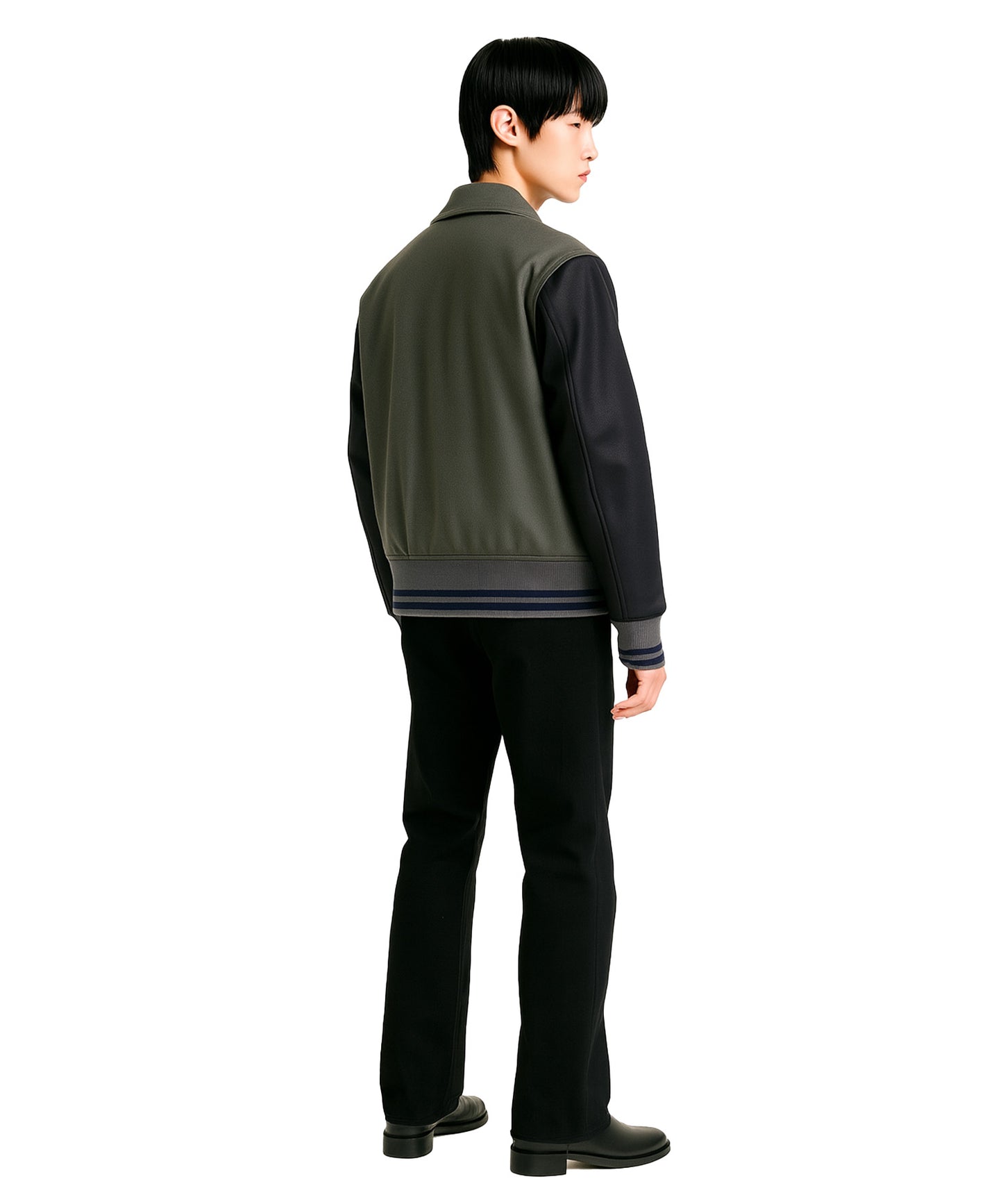 ＜予約: 11月下旬納品予定＞SUPER110`s Melton Stadium blouson