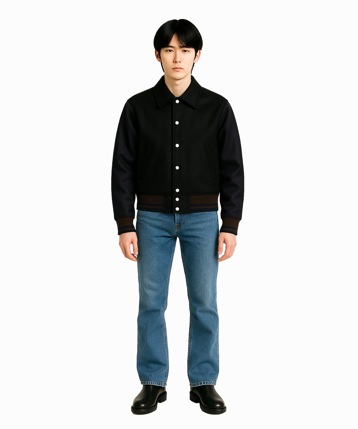 SUPER110`s Melton Stadium blouson – FACTOTUM