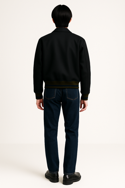 ＜予約: 11月下旬納品予定＞SUPER110`s Melton Stadium blouson